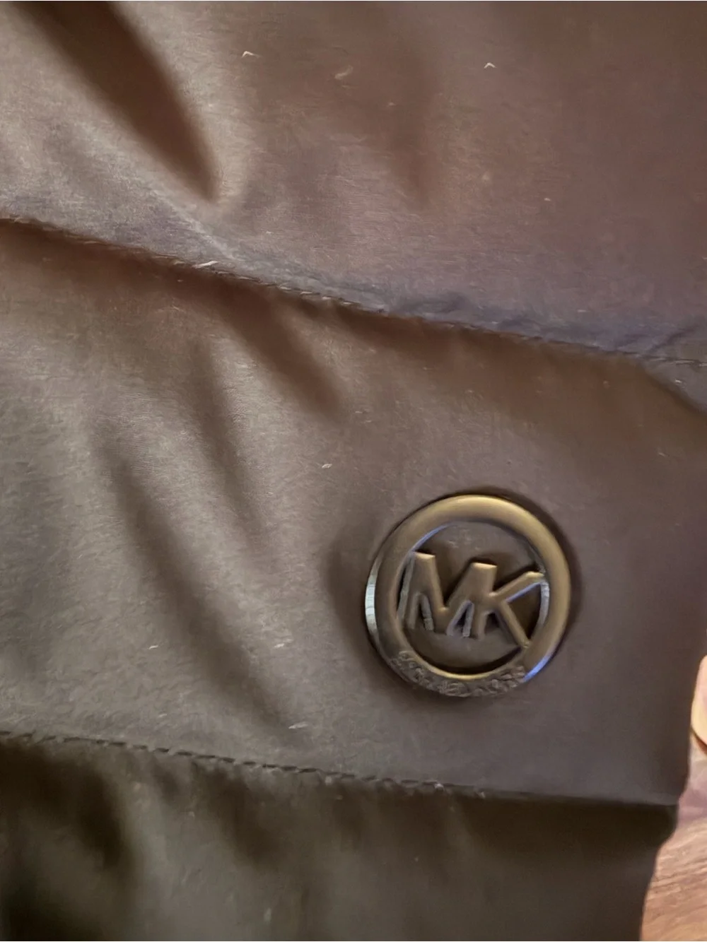 Michael Michael Kors Packable Down Fill Puffer Coat – Women’s XXL Black Hooded - Picture 8 of 10